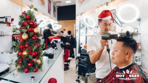 Top Christmas 2025 haircuts for men at Hot Seat Barbershop