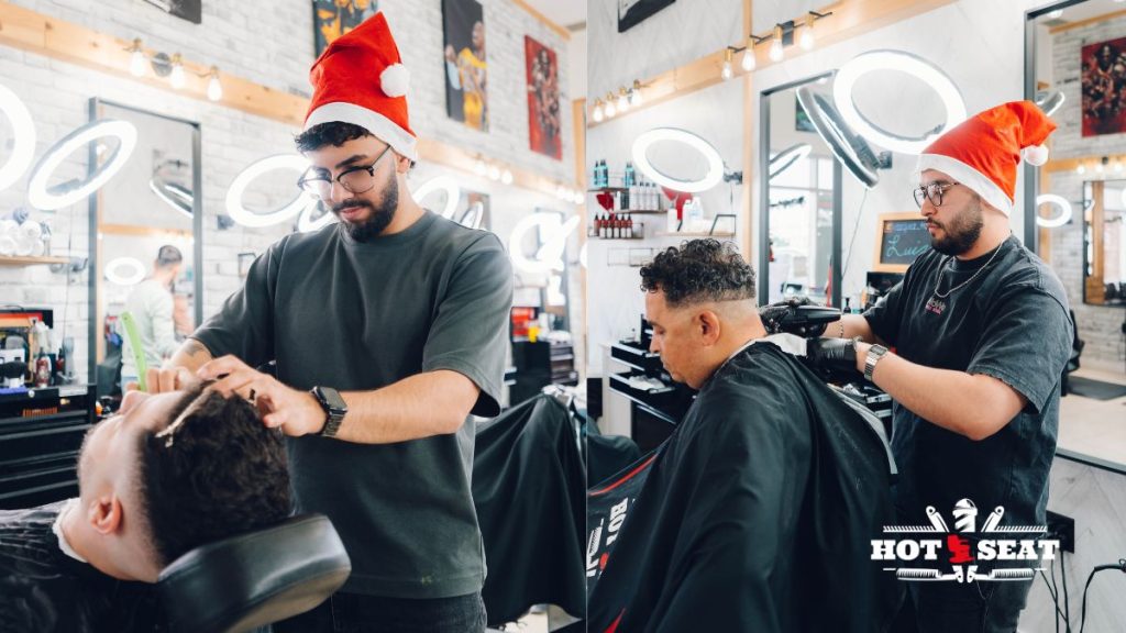 Casual messy Christmas 2025 haircut for men
