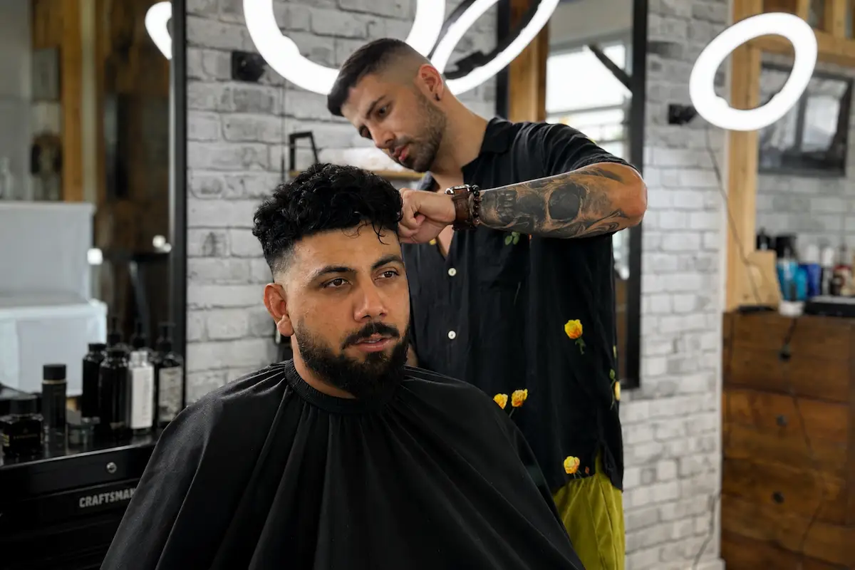 Most requested men's haircuts at a Richmond Hill barbershop