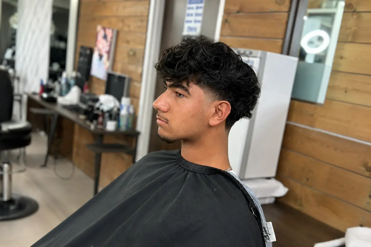 Textured crop haircut for a casual date in Richmond Hill